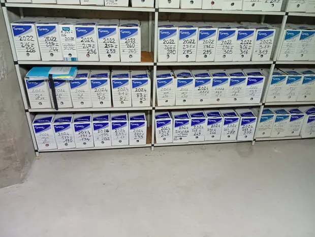 Cartons d'archives