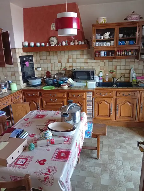 Cuisine avant intervention