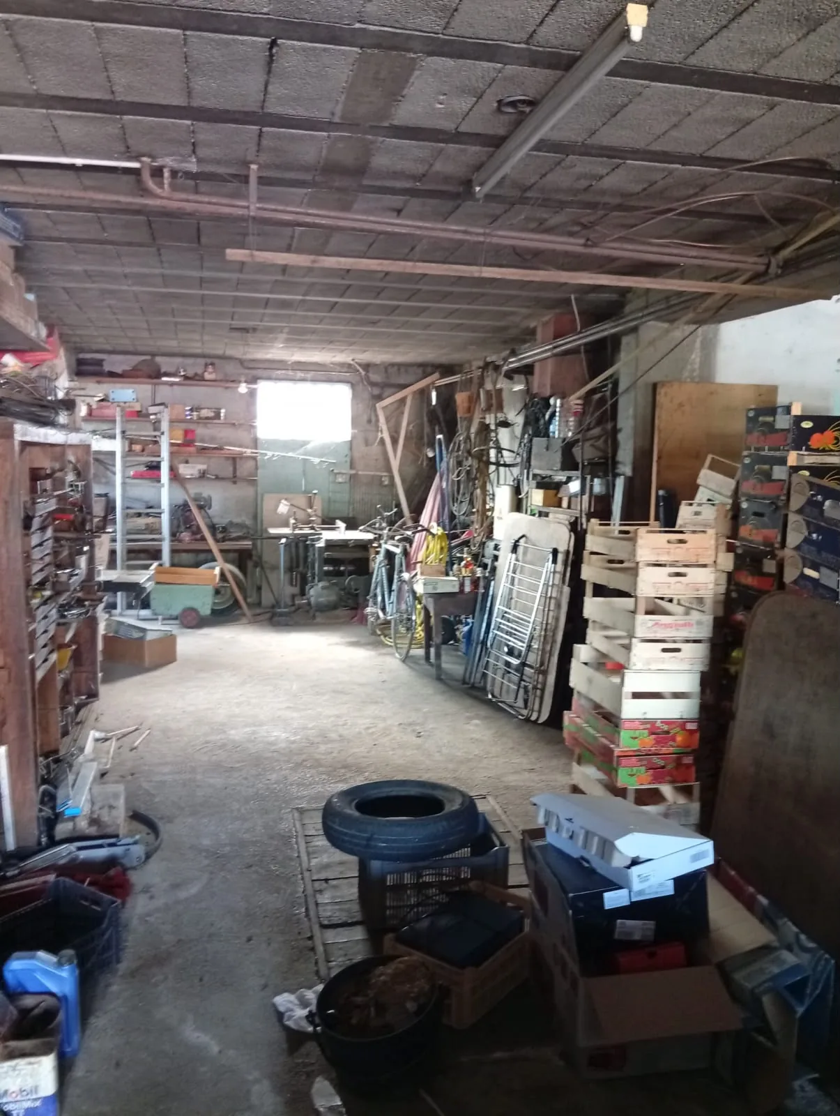 Garage avant débarras